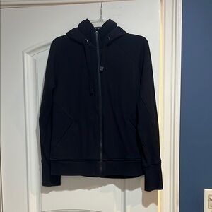 Athleta Black Zip-Up Hoodie